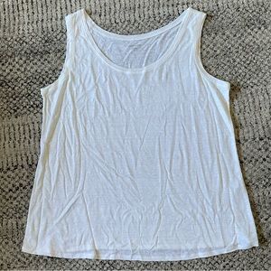 Eileen Fisher Organic Linen Slub Tank